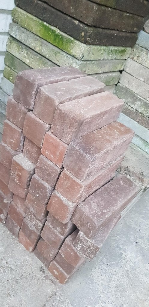 0,5m2 Gebakken getrommelde 6cm Capelle DF klinker, Ophalen, Overige materialen, Klinkers, Nieuw
