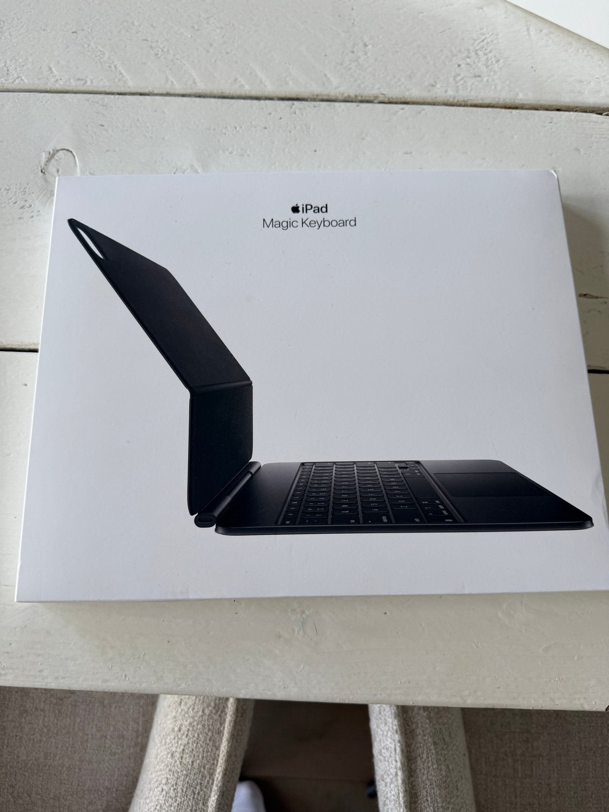 Apple Magic Keyboard voor iPad Pro 13 inch, Computers en Software, 13 inch of meer, Zwart, Ophalen of Verzenden, Zo goed als nieuw