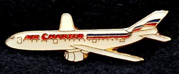 Air Charter pin, Verzenden, Nieuw, Transport, Speldje of Pin