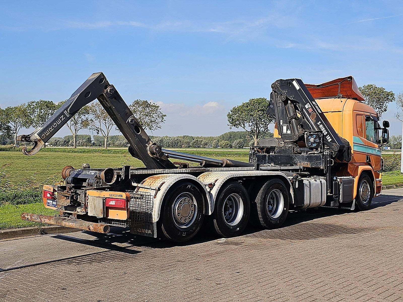 SCANIA P450 8x4*6 hiab 188-e3, Automaat, Euro 6, Bedrijf, Diesel