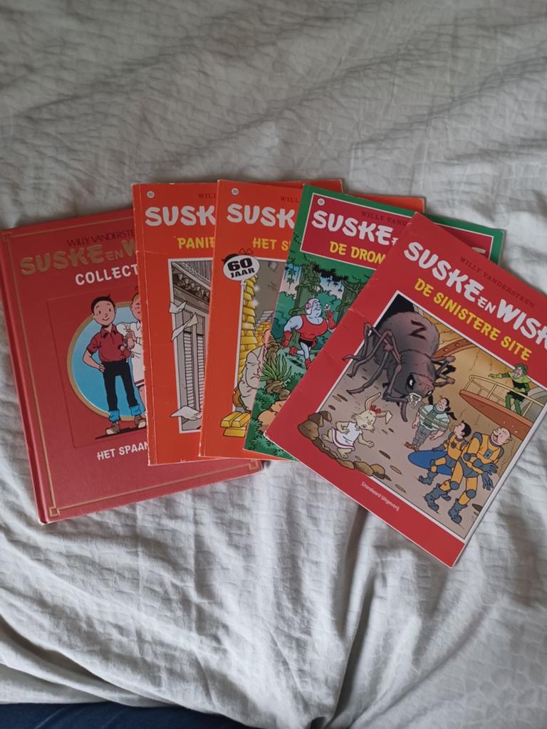 5x Suske&Wiske!, Meerdere stripboeken, Ophalen of Verzenden, Gelezen