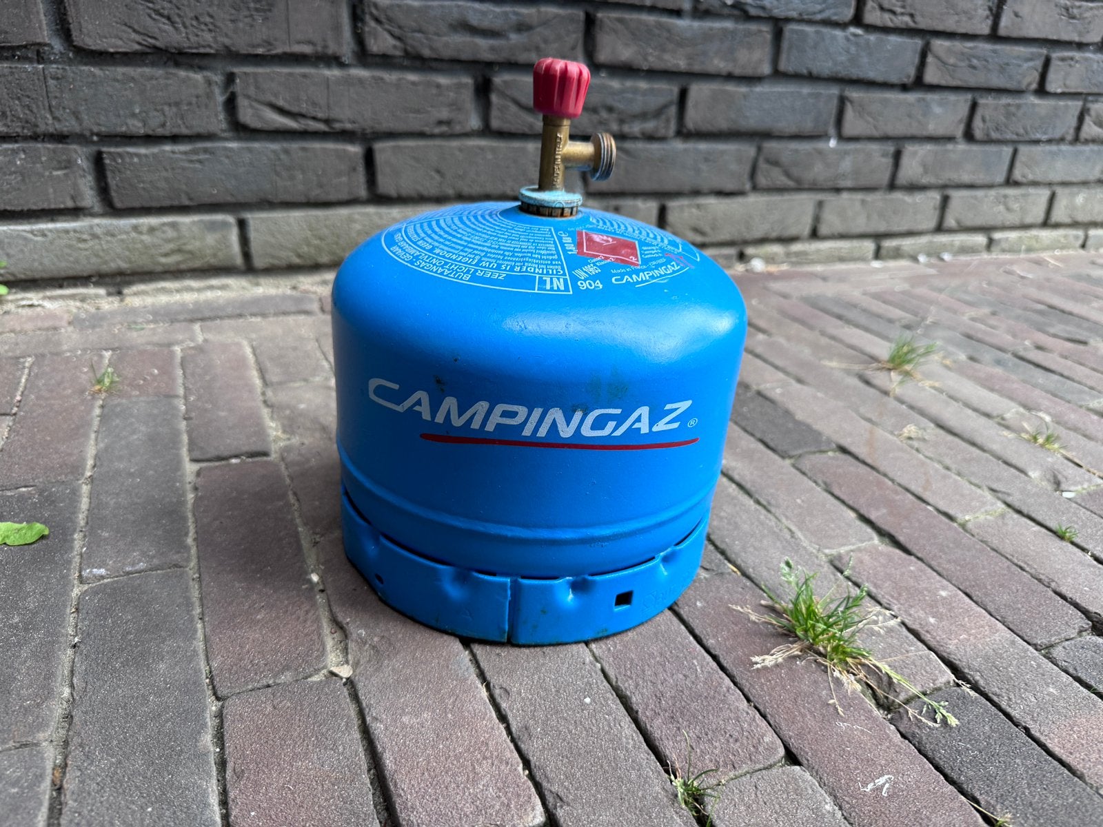Campingaz 904 gasfles - leeg, Ophalen, Gebruikt