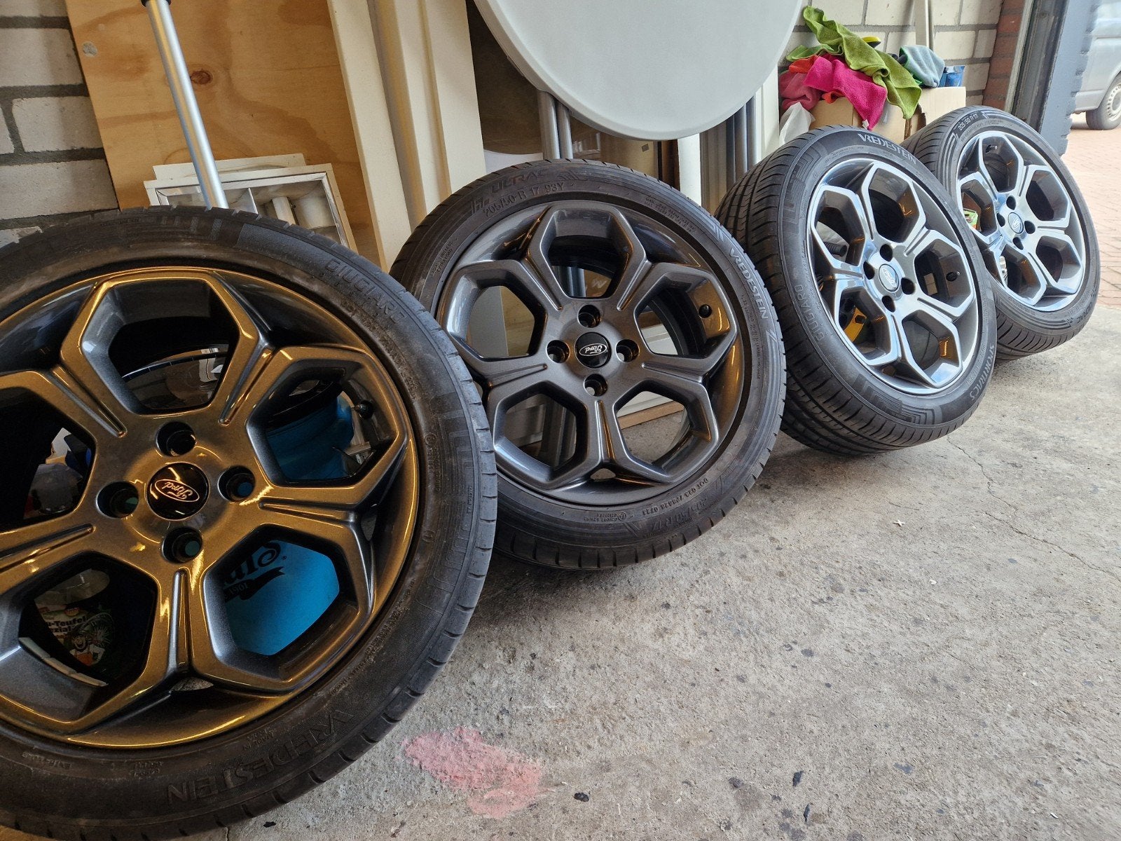 Ford ecosport velgen met banden, Auto-onderdelen, Ophalen, Gebruikt, 17 inch, 205 mm
