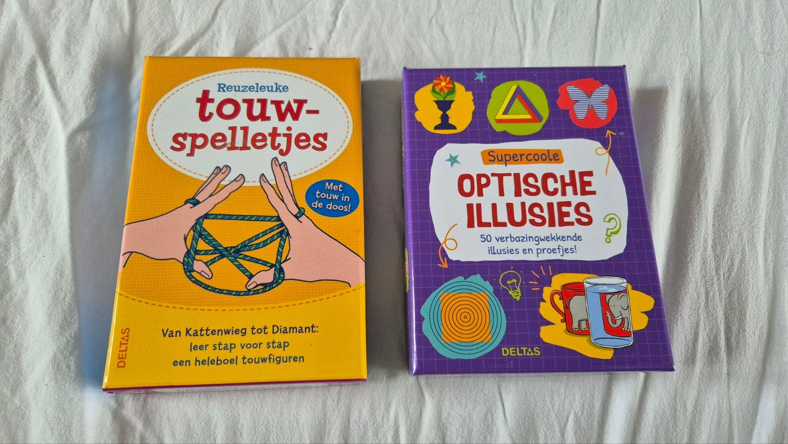 Supercoole optische illusies - reuze leuke touwspelletjes, Ophalen of Verzenden, Nieuw, Non-fictie