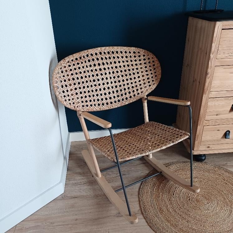 zgan schommelfauteuil, leuk op een babykamer, Kinderen en Baby's, Ophalen, Zo goed als nieuw, Wanddecoratie