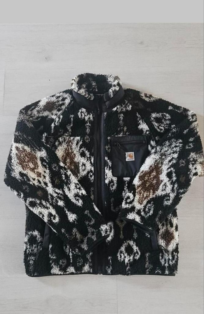 Carhartt WIP Fleece vest Maat M, Maat 48/50 (M), Zwart, Nieuw, Ophalen of Verzenden