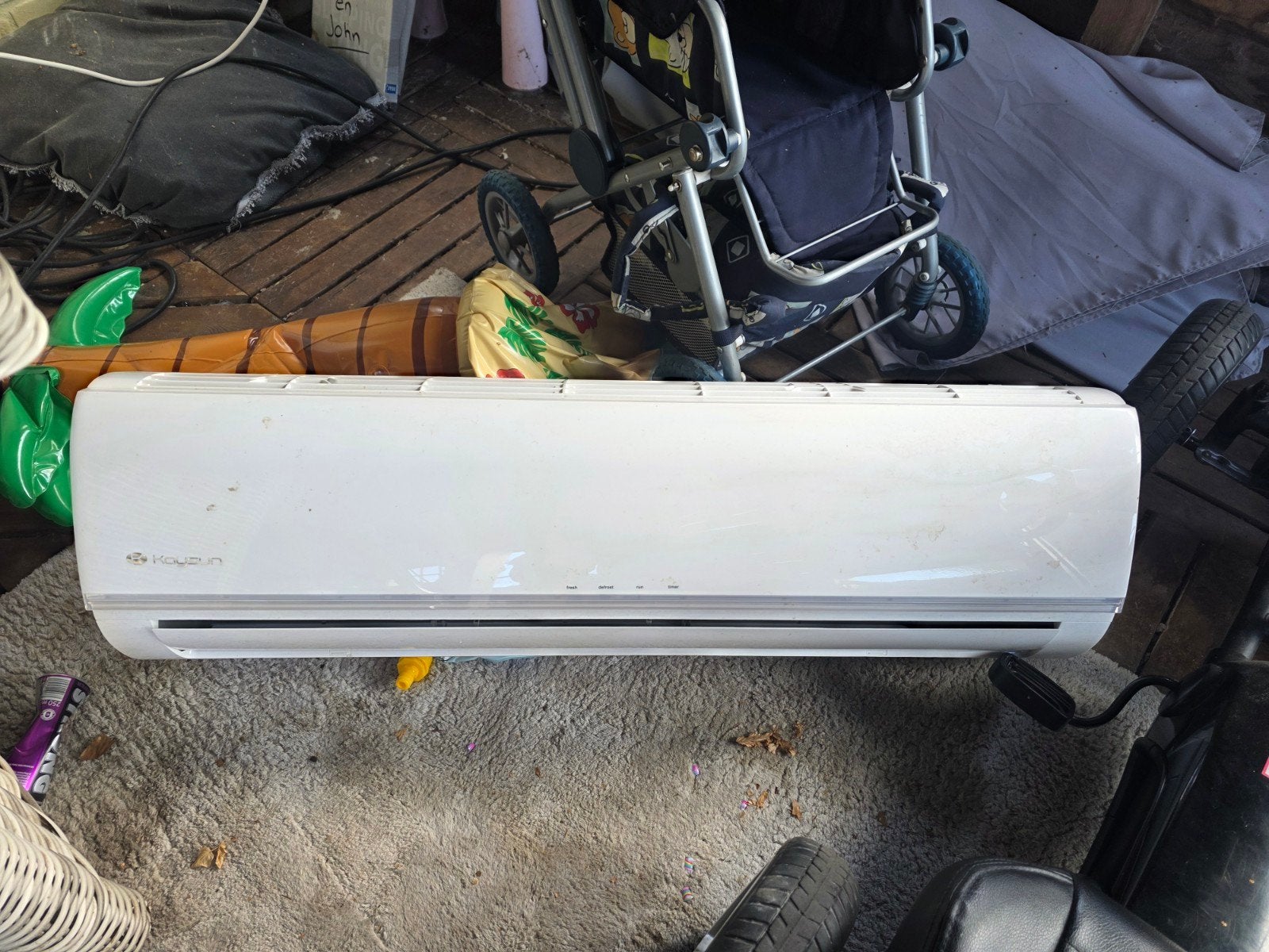 Kaysun Split Airco - 4 jaar oud, werkend, Ophalen, Gebruikt, Koelen en Ontvochtigen, Wandairco