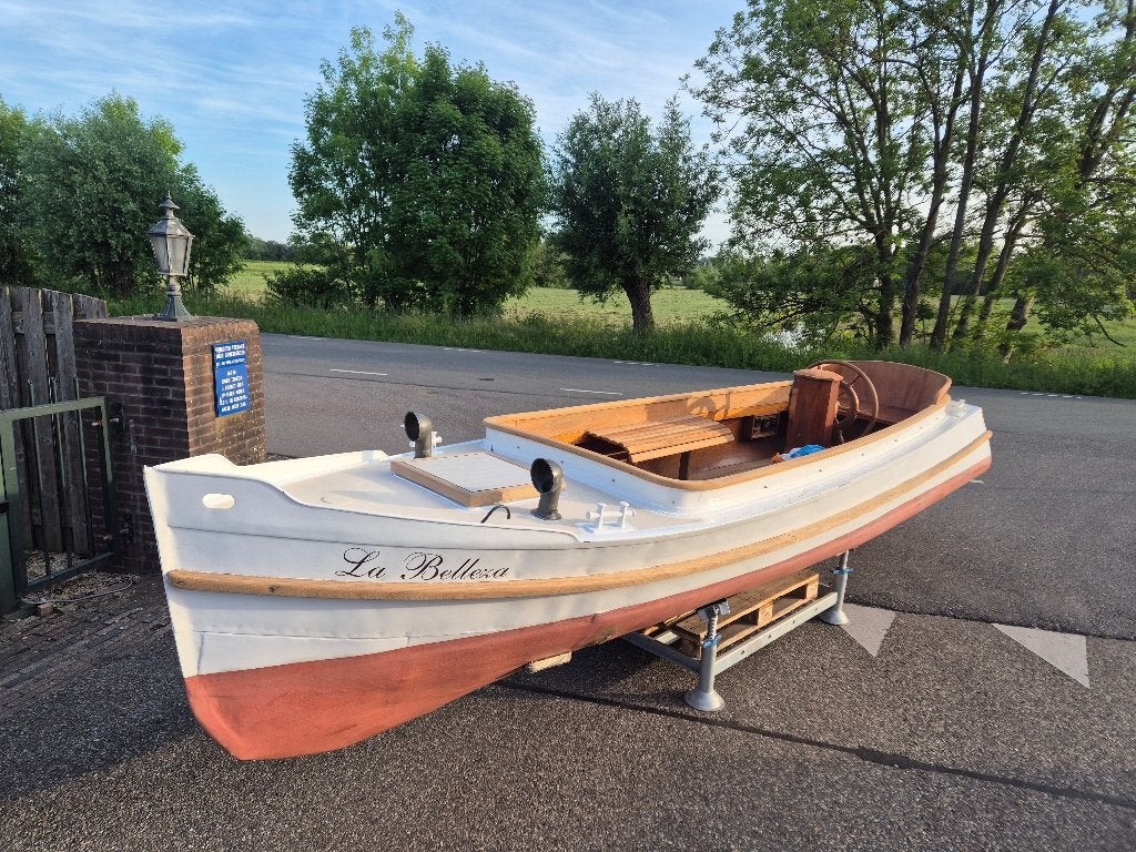 Leuk grachten/notarisbootje, Watersport en Boten, Overige merken, Binnenboordmotor, Maarssen, 12 m