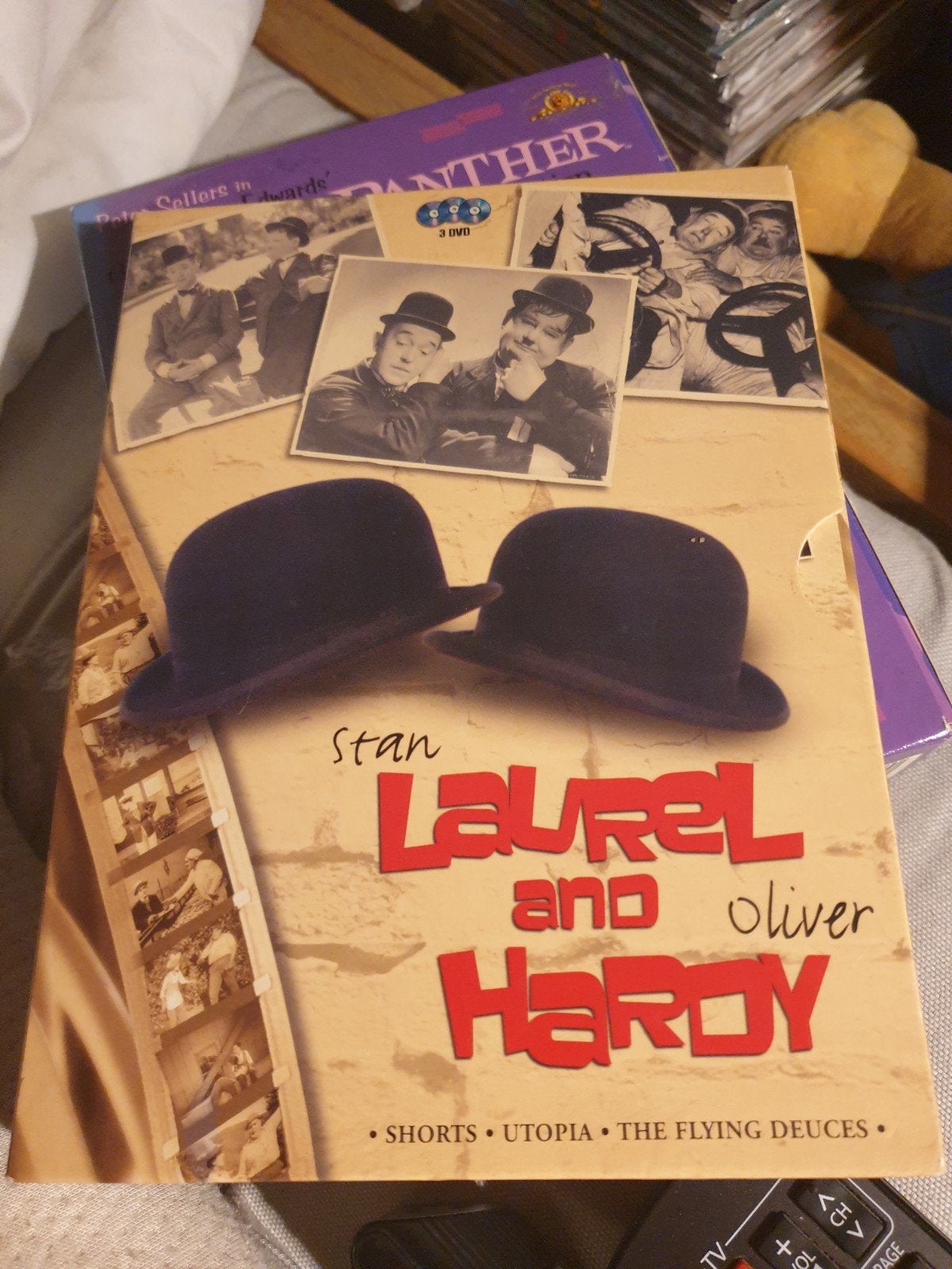 Lauren and Hardy dvd box ( stan and Oliver), Alle leeftijden, Ophalen of Verzenden, Zo goed als nieuw, Komedie