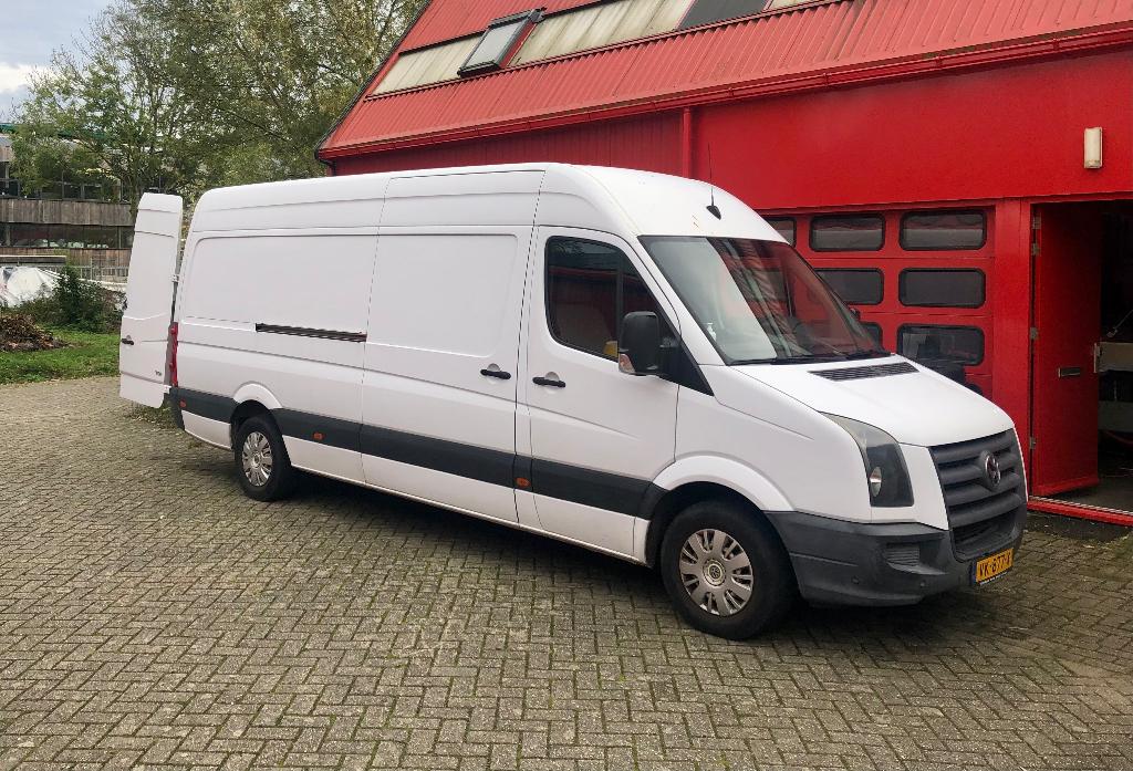 Volkswagen Crafter L3H2 / ombouwen tot camper, Auto's, Bestelauto's, 13 km/l, Euro 5, Stof, Volkswagen