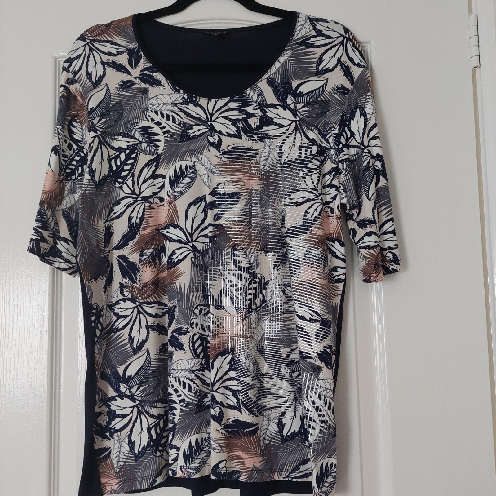 GABRIELLA SHIRT MAAT 42,, Blauw, Maat 42/44 (L), Ophalen of Verzenden, Zo goed als nieuw