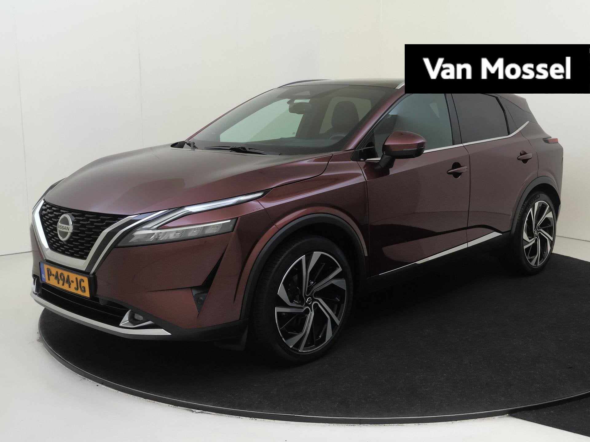 Nissan Qashqai 1.3 MHEV Xtronic Tekna Plus | Trekhaak| Apple, Euro 6, Qashqai, Automatische klimaatregeling, 725 kg