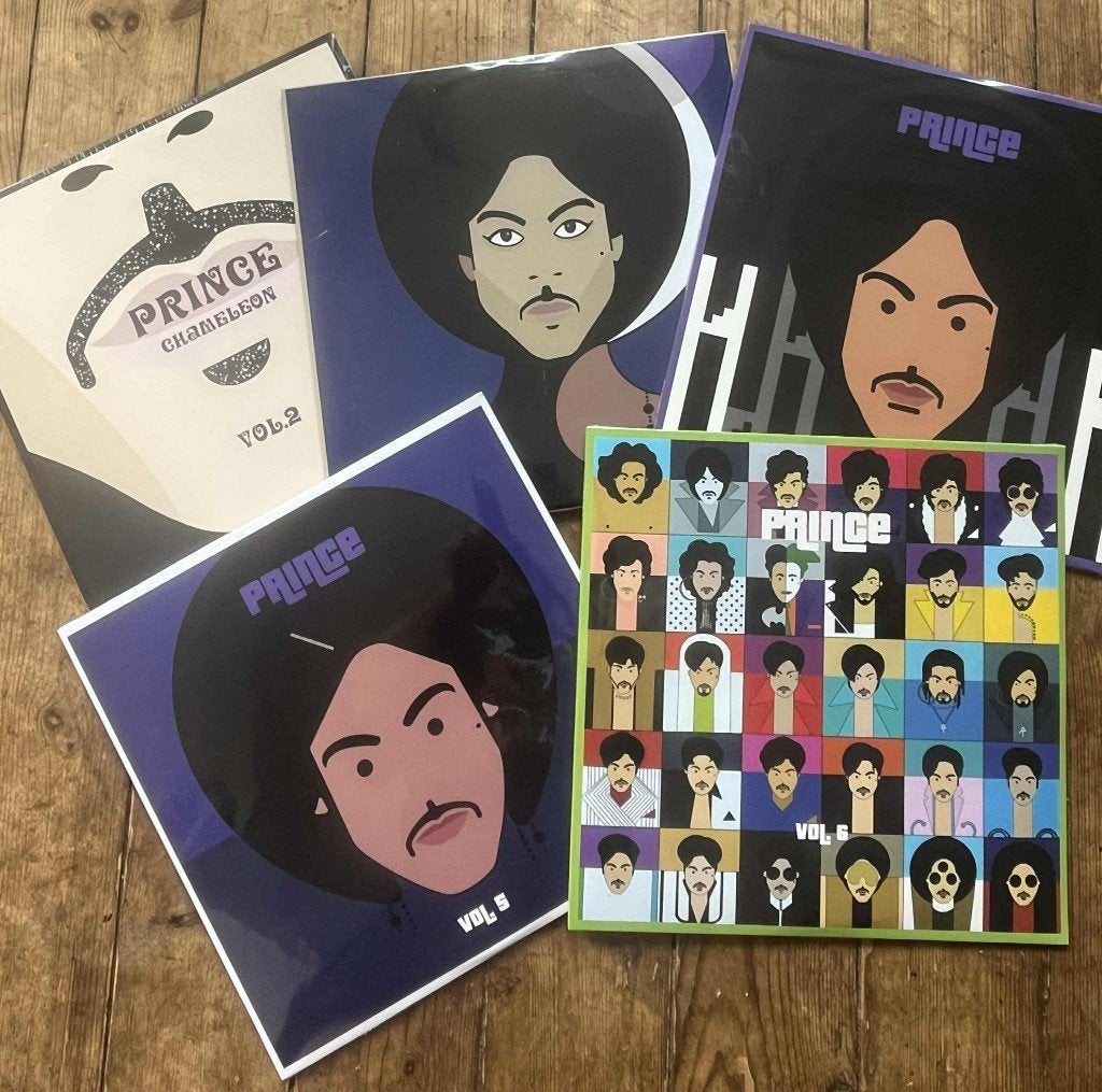 Prince - Chameleon Vinyl Set ( Vol 2, 3, 4, 5, 6) 2LPs, Speciale editie, 12 inch, Nieuw in verpakking, Dubbel-LP