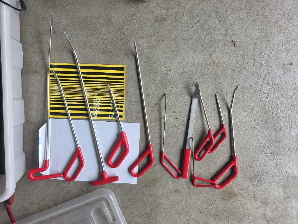 Restyle set uitdeuken zonder spuiten, Auto diversen, Autogereedschap, Ophalen, Zo goed als nieuw