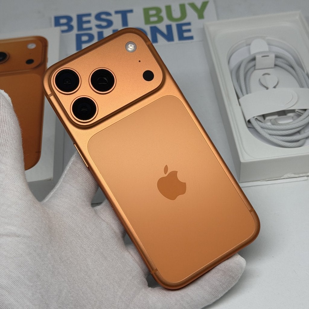 iPhone 17 Pro 256GB oranje /krasvrij /100% batt /garantie., 256 GB, Apple, IPhone 11 Pro, Zonder simlock