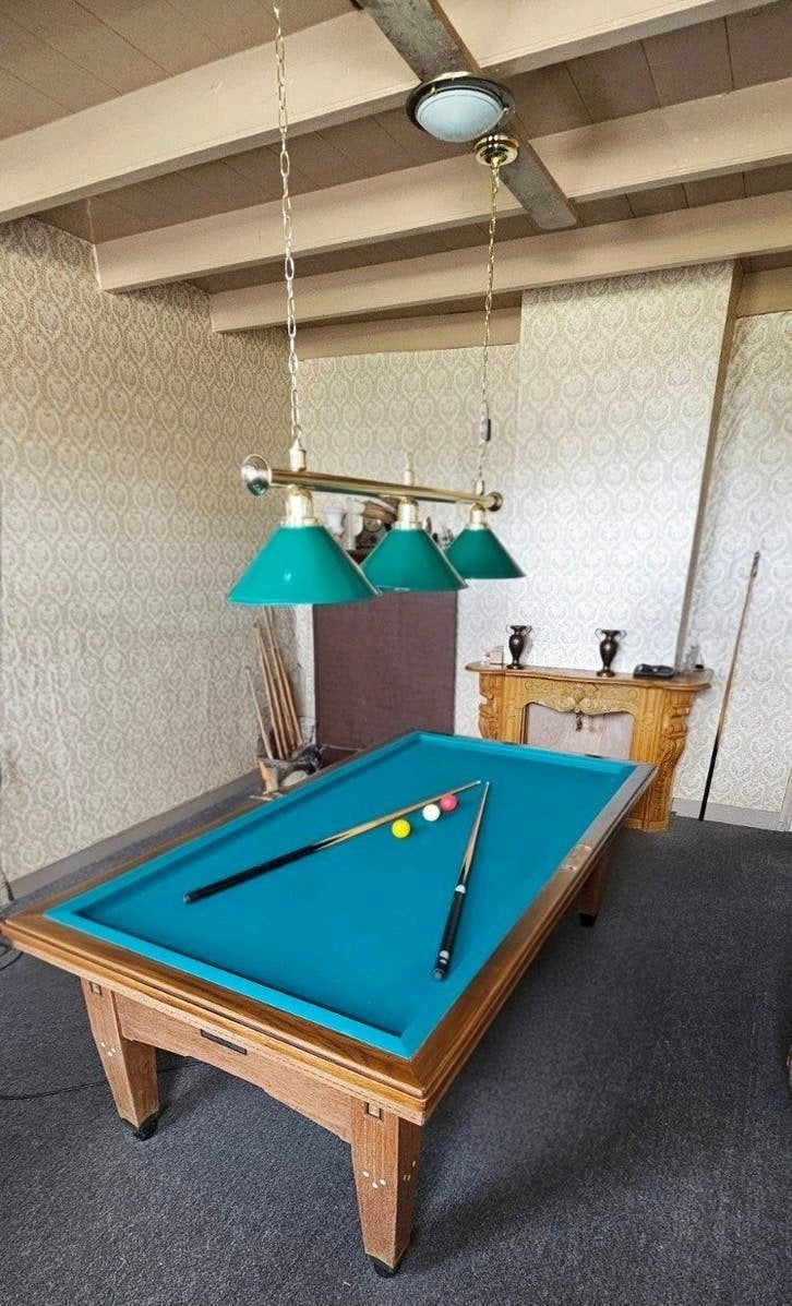 Biljarttafel met verwarming, Ophalen, Biljarttafel
