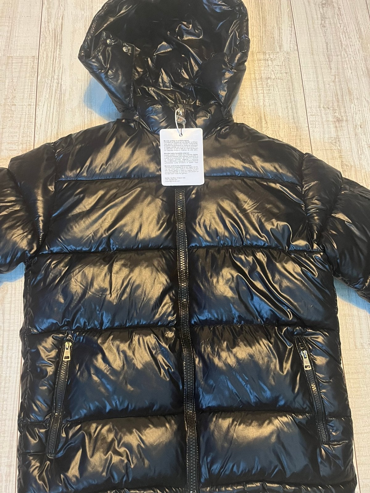 Moncler jas maya, Ophalen of Verzenden, Nieuw, Maat 48/50 (M), Zwart