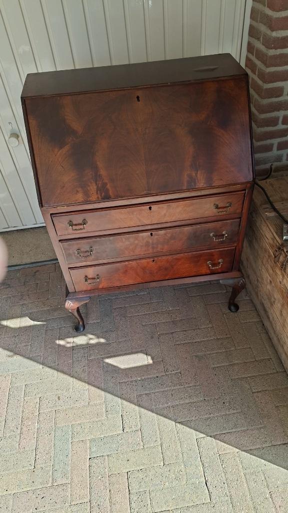 oude secretaire, Huis en Inrichting, Kasten | Secretaires, Ophalen, Gebruikt, Oud