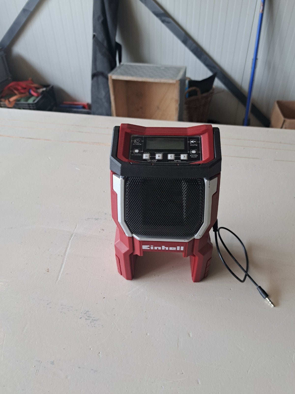 Einhell Bouwradio - Compact en Robuust, Ophalen, Gebruikt, Bouwradio