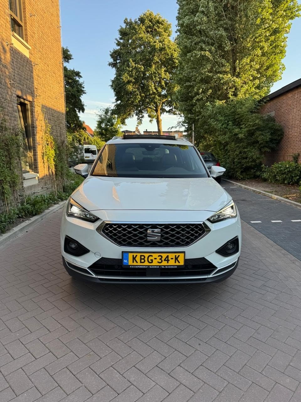Seat Tarraco 1.5 TSI 150pk Dsg-7 2020 Wit, Auto's, Seat, Particulier, Tarraco, Benzine, Euro 6, SUV of Terreinwagen, Automaat