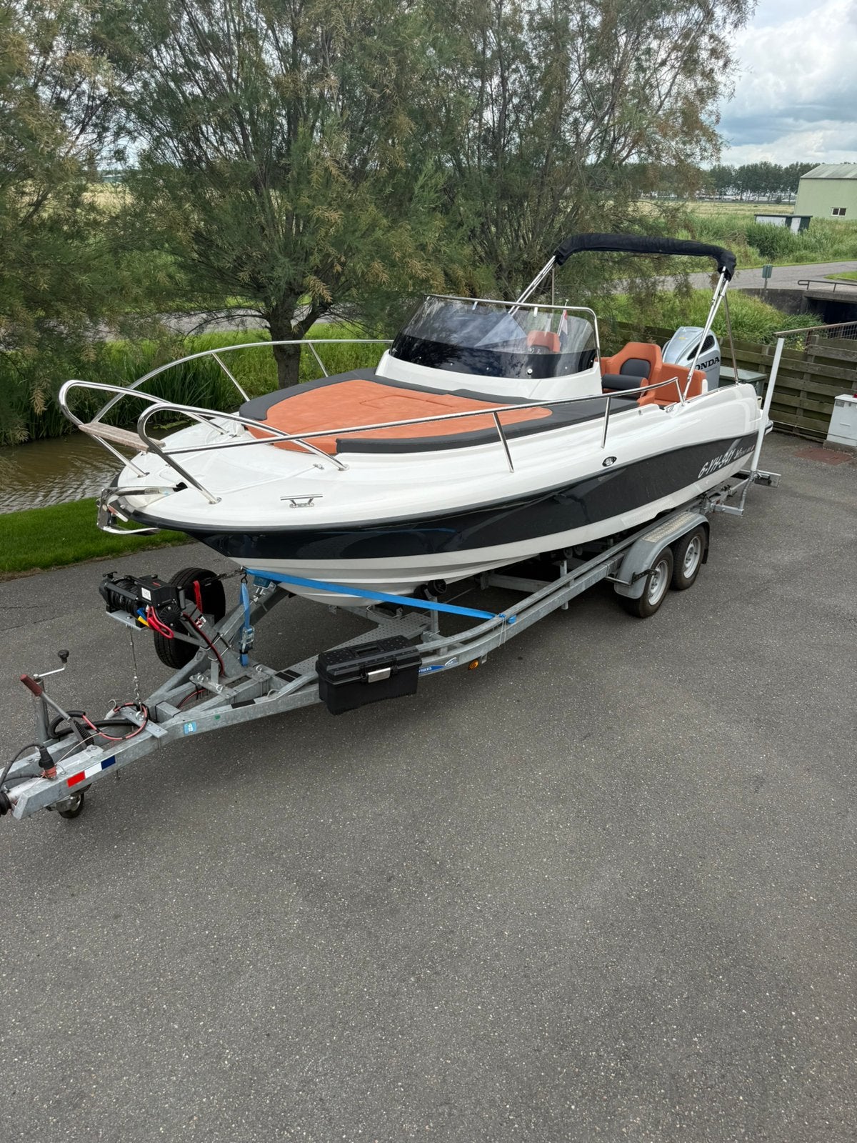 Vidini 800 Full Option | Honda BF250 | Freewheel Trailer, Overige merken, 75 cm, Zo goed als nieuw, 8 m