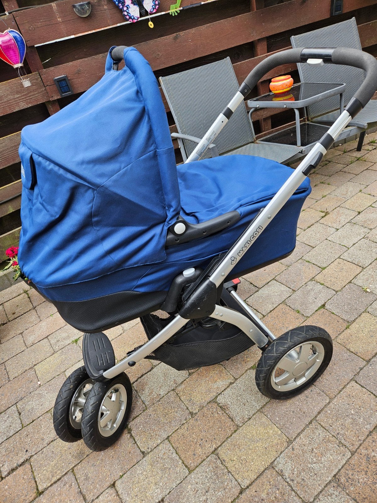 Maxi-Cosi Mura 3 Combiwagen met autostoeltje en reiswieg, Kinderen en Baby's, Kinderwagens en Combinaties, Ophalen, Gebruikt, Verstelbare duwstang