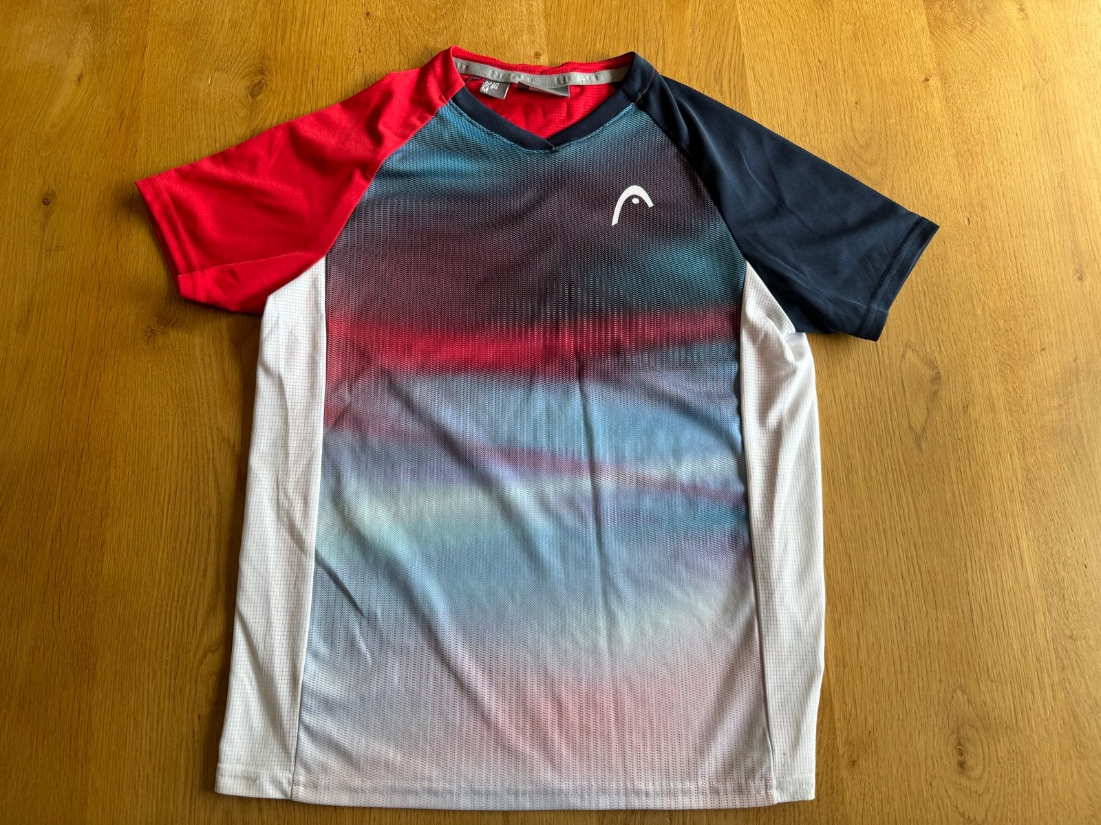 Head Tennisshirt Maat 140, Ophalen of Verzenden, Gebruikt, Jongen, Sport- of Zwemkleding