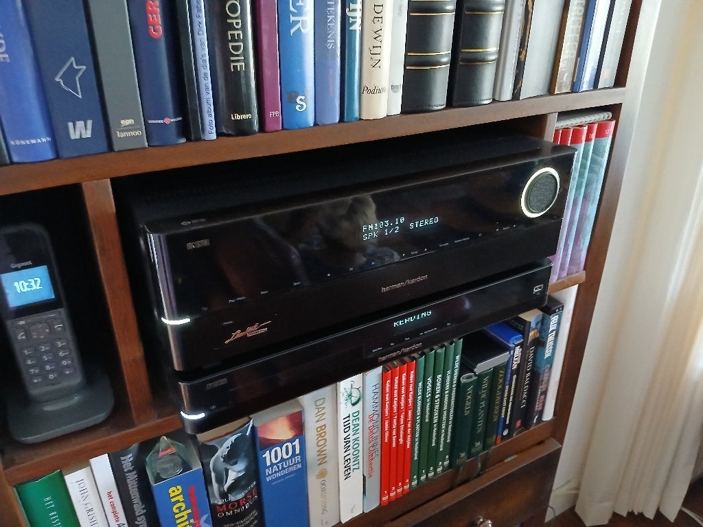 Audio set harman kardon  receiver en CD player, Audio, Tv en Foto, Versterkers en Receivers, Ophalen of Verzenden, Zo goed als nieuw