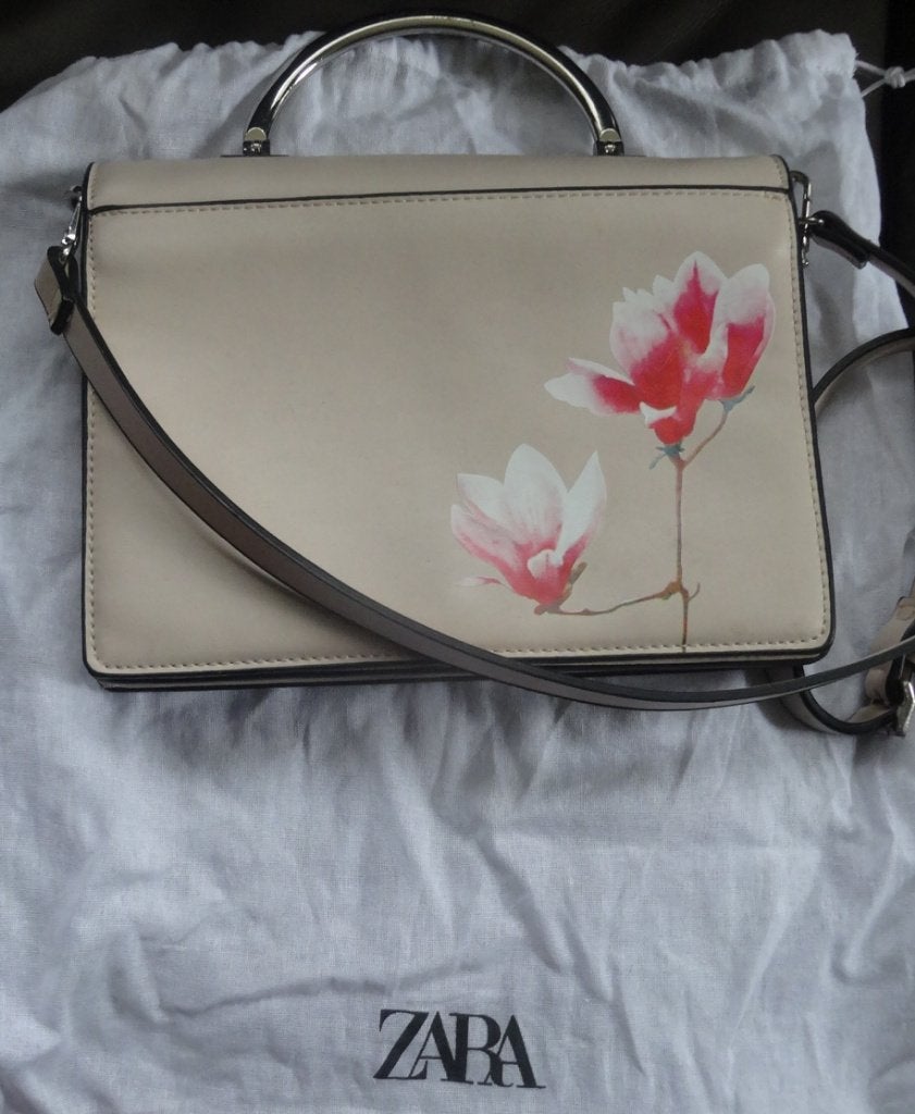 LEUKE ZARA TAS MET MAGNOLIA * Rose *, Verzenden, Nieuw, Roze, Schoudertasje