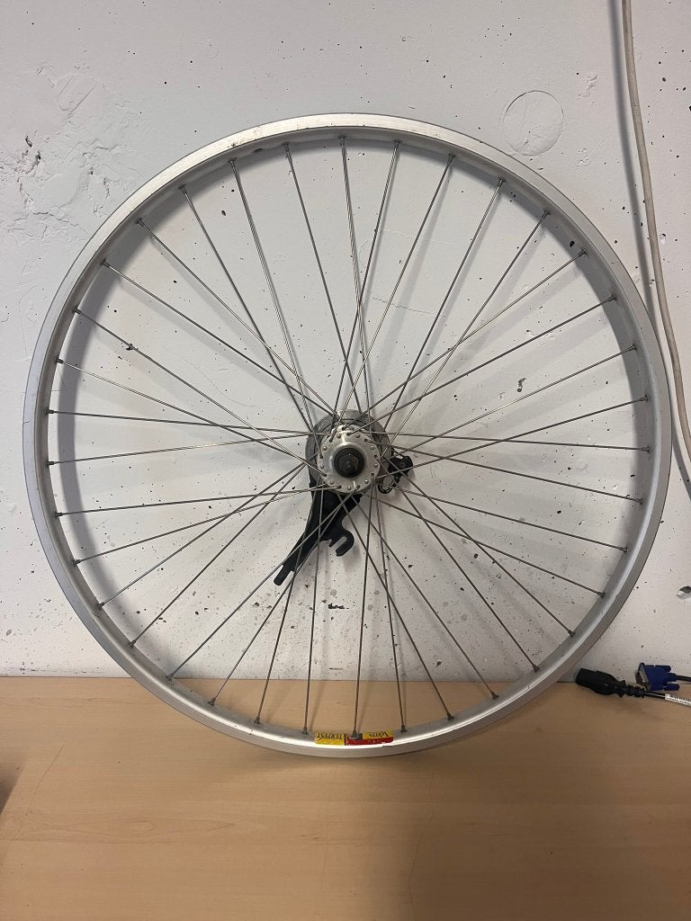 Net 28 inch voorwiel Vuelta - Shimano Nexus rollerbrake, Fietsen en Brommers, Zo goed als nieuw, Aluminium, Stadsfiets, Ophalen