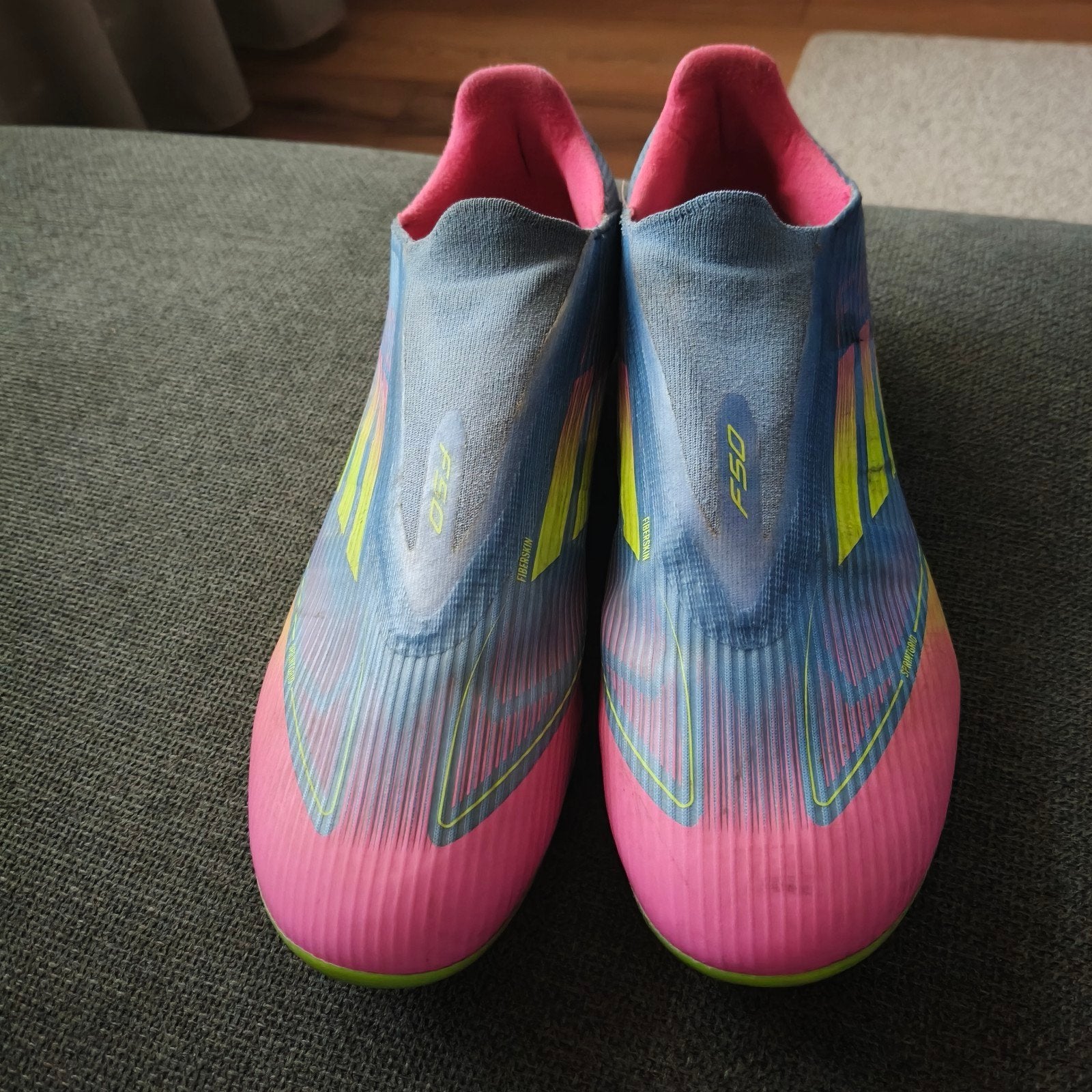 Adidas F50 voetbalschoenen - Maat 45 1/3, Maat XS of kleiner, Ophalen of Verzenden, Gebruikt, Schoenen