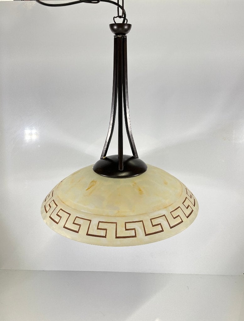 chericoni glazen hanglamp, Huis en Inrichting, Lampen | Hanglampen, 1976BC, Nieuw, Ophalen of Verzenden, Romijns