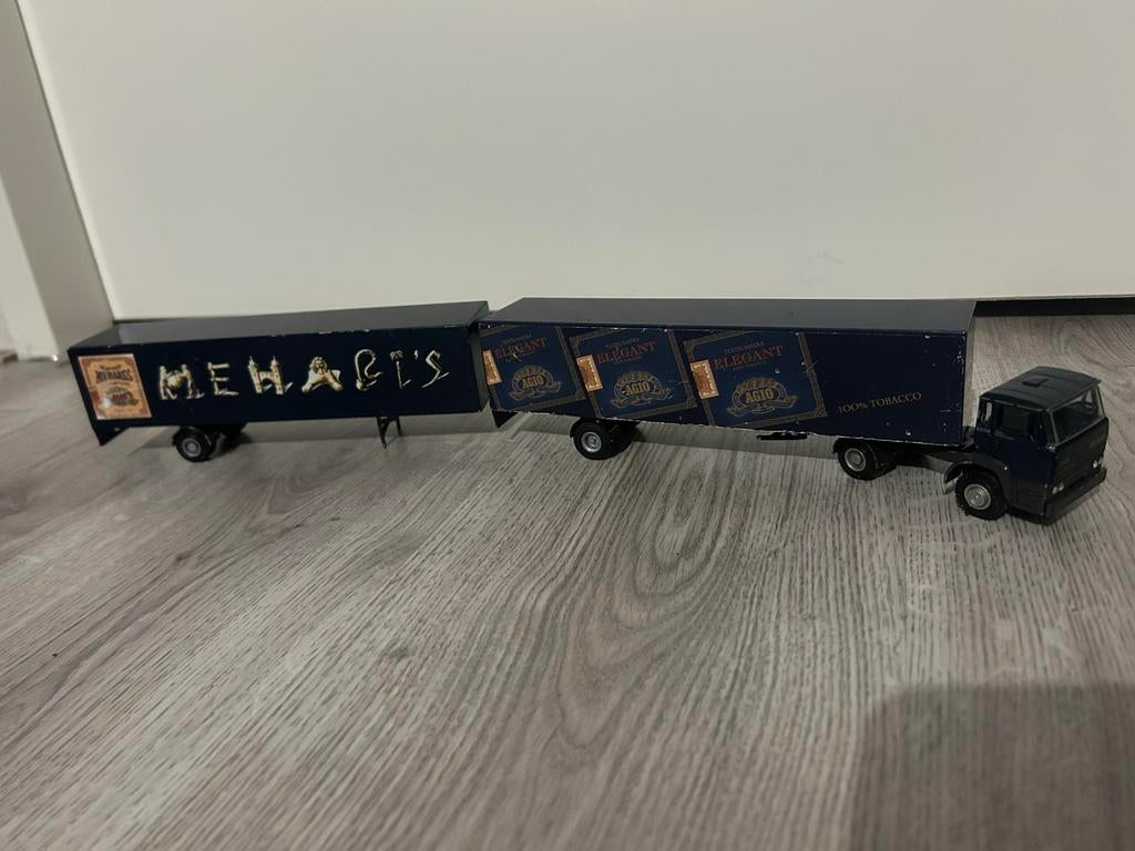 Daf Lion Car vrachtwagen - Agio Elegant + Mehares / Mehari's, Ophalen of Verzenden, Gebruikt, Bus of Vrachtwagen, Lion Toys