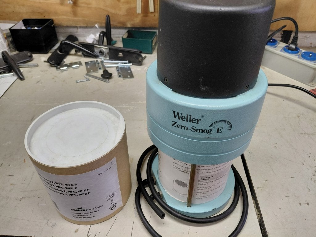 weller rook-afzuiging voor soldeerstation, Ophalen, Gebruikt