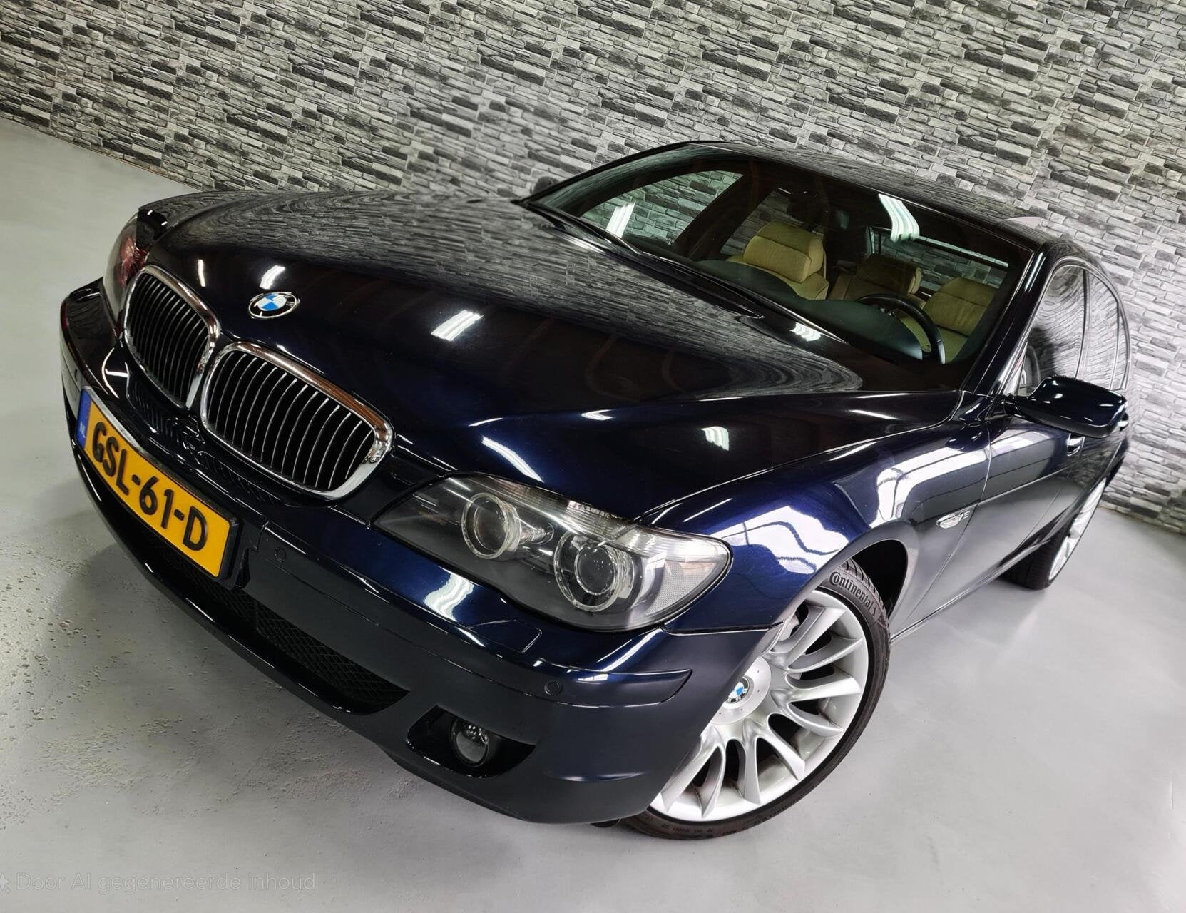 BMW 7-serie 760Li V12 Yachtline Maritime*Unieke auto*! 445PK, Auto's, Automaat, Achterwielaandrijving, Gebruikt, 12 cilinders