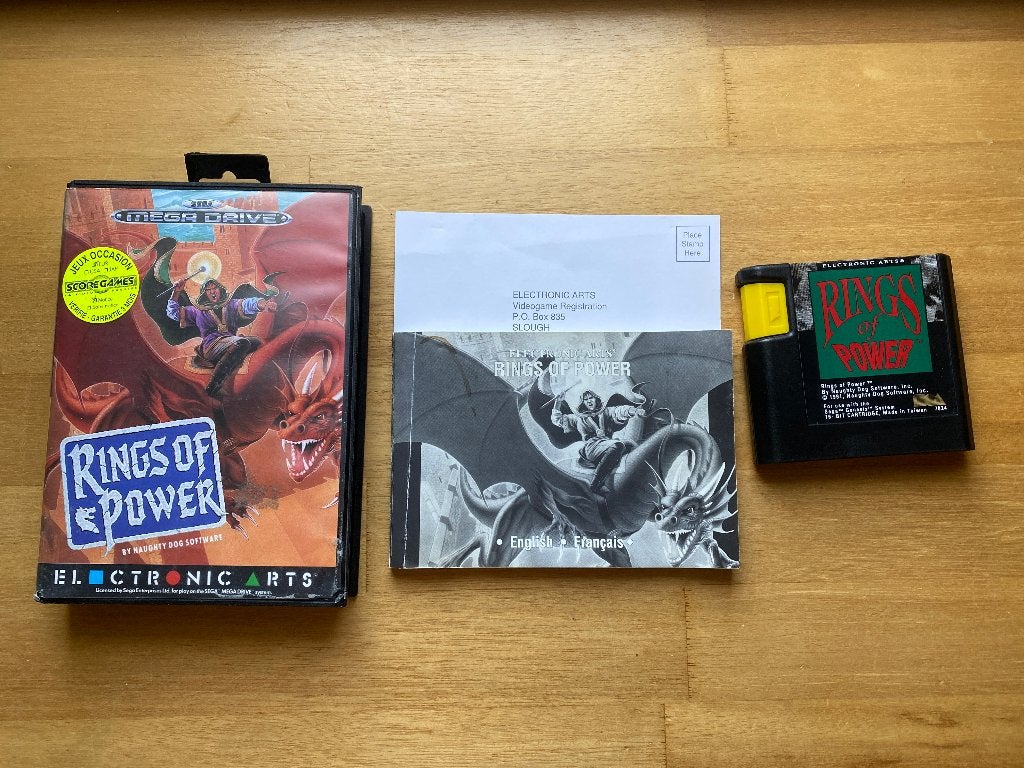 Rings of power sega mega drive, 1 speler, Racen en Vliegen, Ophalen of Verzenden, Zo goed als nieuw