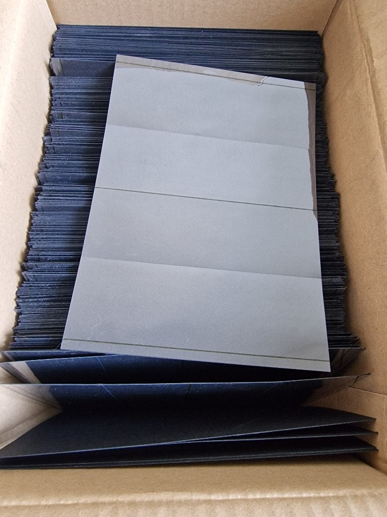Partij zwarte Insteekkaarten (20x15 cm). 6,3 kg!, Postzegels en Munten, Ophalen of Verzenden, Verzamelalbum