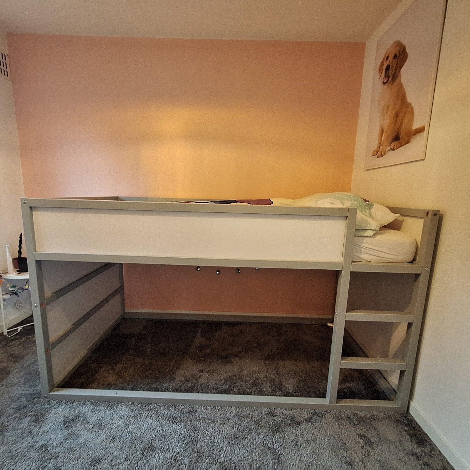 Ikea Kura omkeerbed 90x200 cm inclusief matras, Kinderen en Baby's, Kinderkamer | Bedden, Ophalen, 85 tot 100 cm, Gebruikt, 180 cm of meer