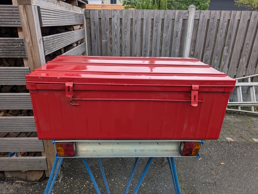 Rode Twinny Load bagagebox voor trekhaak, Ophalen of Verzenden, Zo goed als nieuw
