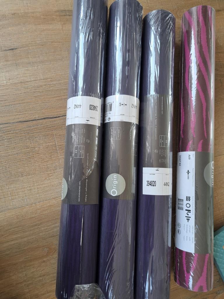 Nieuw vliesbehang - diverse kleuren en patronen, Huis en Inrichting, Stoffering | Behang, Ophalen of Verzenden, 10 tot 25 m², Grijs