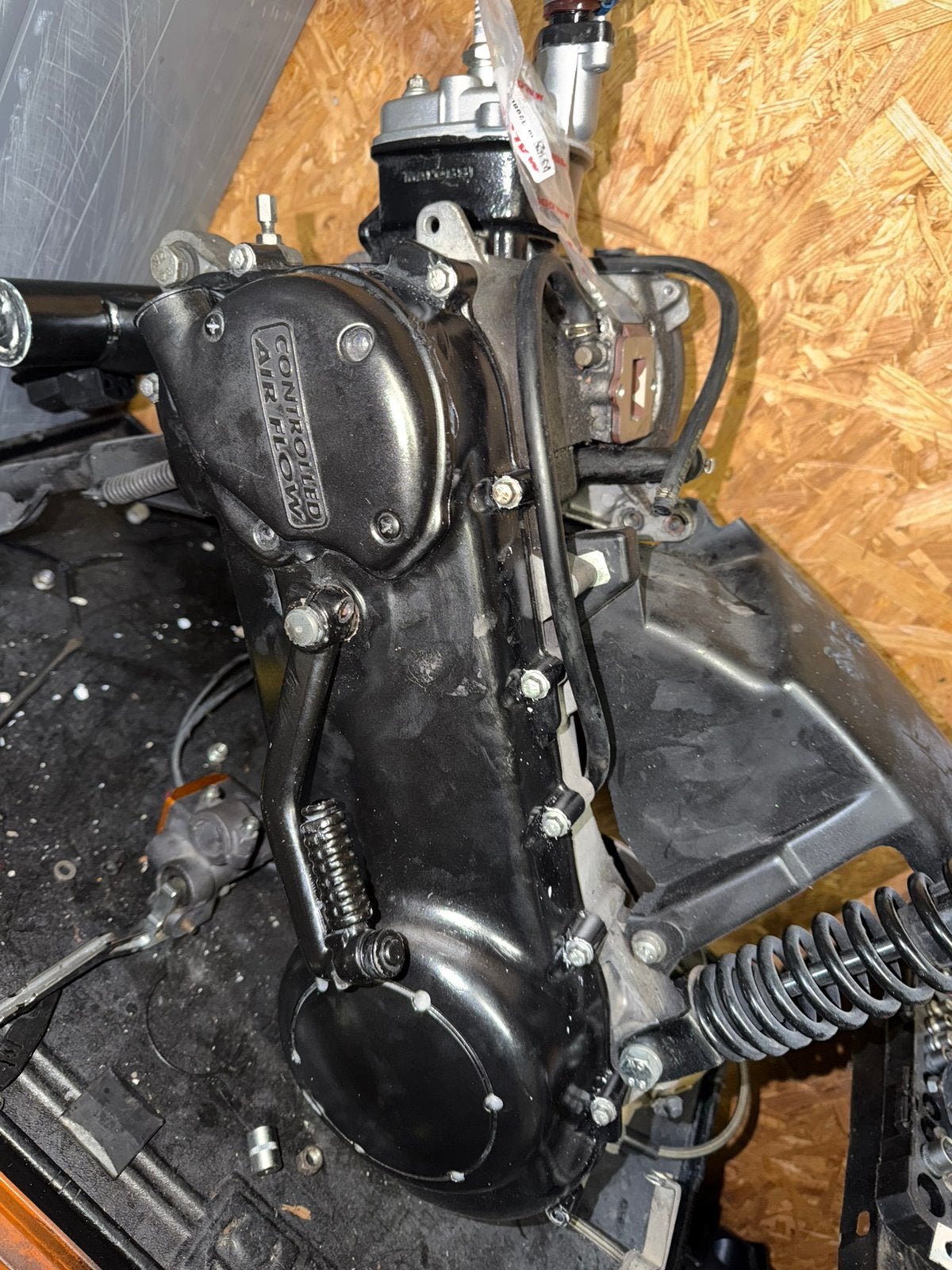 Gillera runner 70cc motorblok (plug and play), Ophalen, Gebruikt