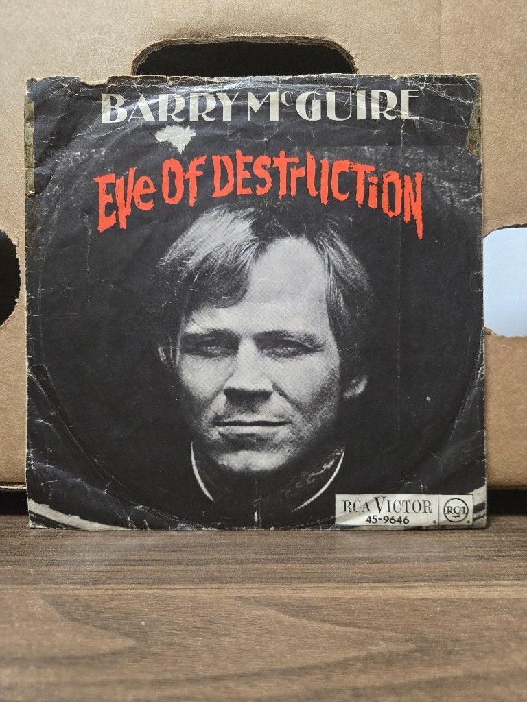 Barry McGuire - Eve of destruction, Cd's en Dvd's, Vinyl Singles, Fotohoes, Ophalen of Verzenden, Zo goed als nieuw, Pop