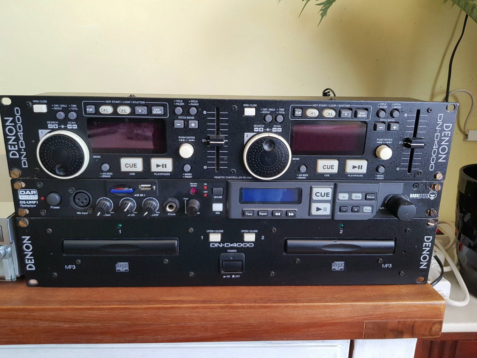 Te koop: Denon DN-D4000 Dubbele CD/MP3 Speler DJ-set, Ophalen, Gebruikt, Dj-set, Denon