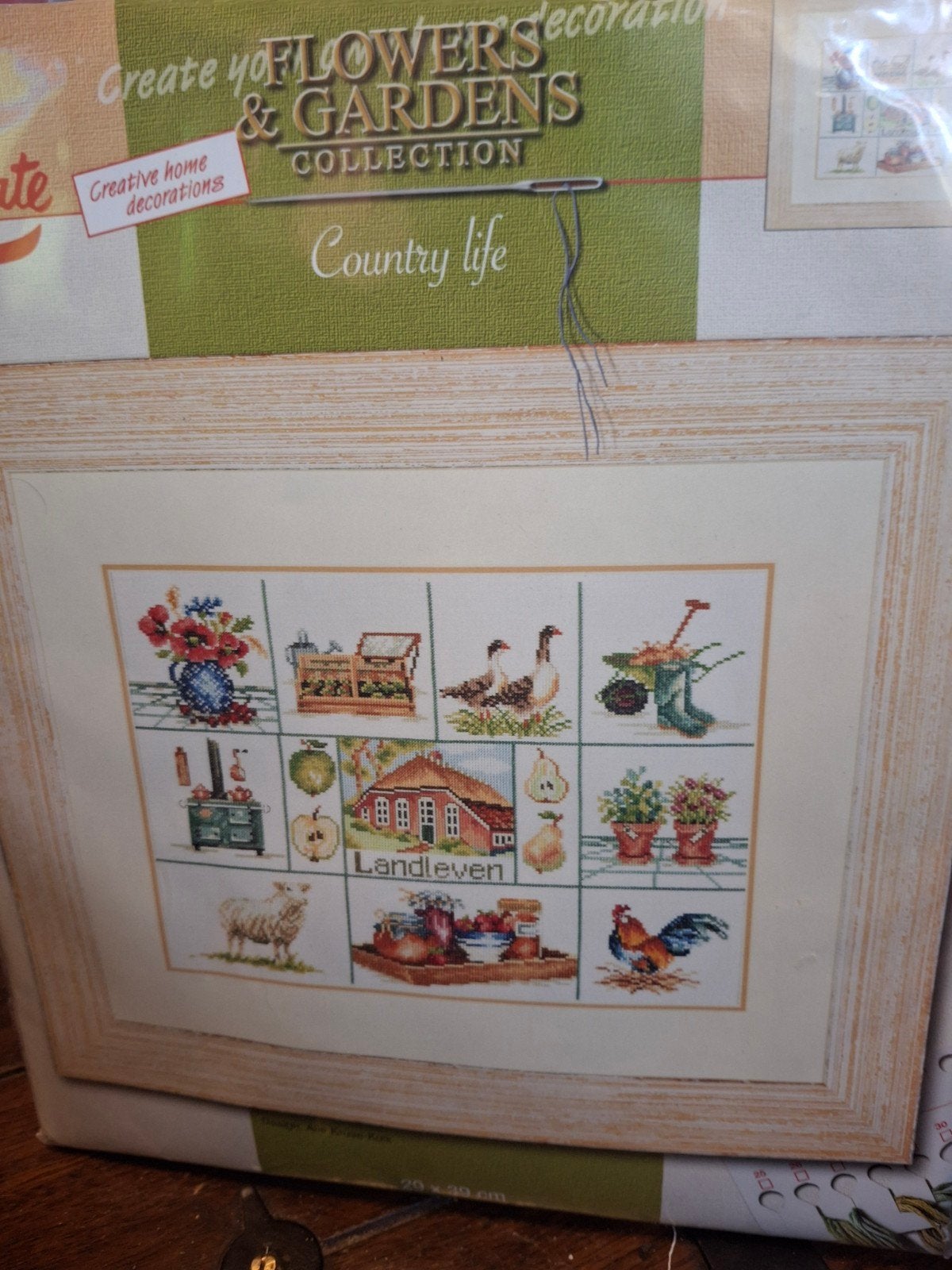 Landleven, Hobby en Vrije tijd, Ophalen of Verzenden, Nieuw, Borduurpakket