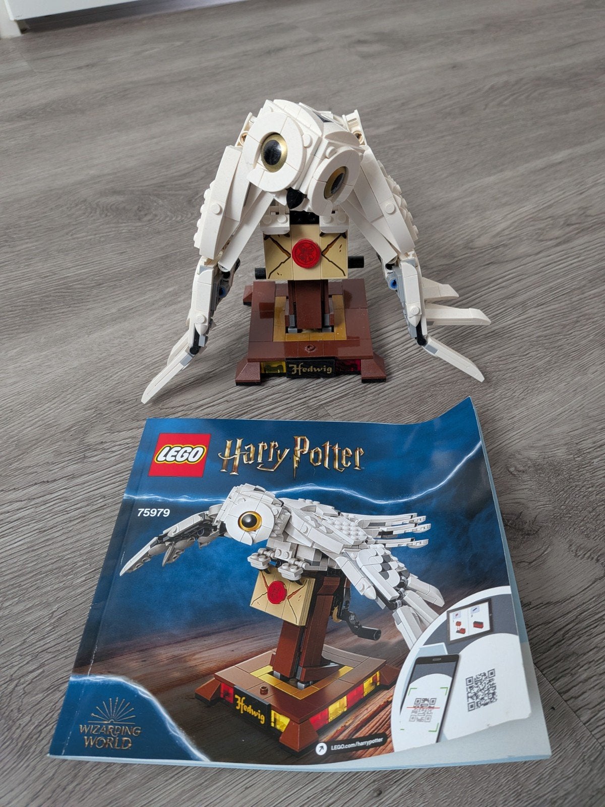 LEGO Harry Potter Hedwig 75979, Ophalen of Verzenden, Zo goed als nieuw