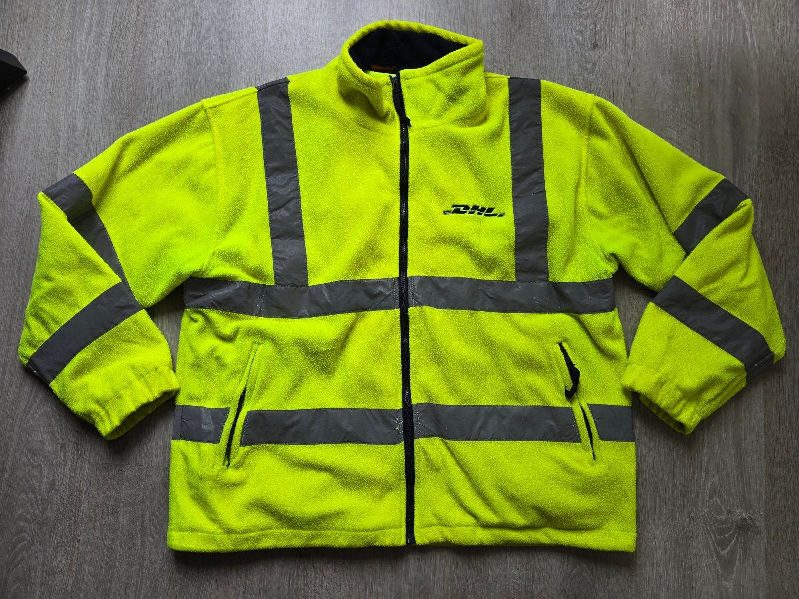 Veiligheidsvest DHL, maat XL (MB6), Ophalen of Verzenden, Zo goed als nieuw, Maat 56/58 (XL), Blauw