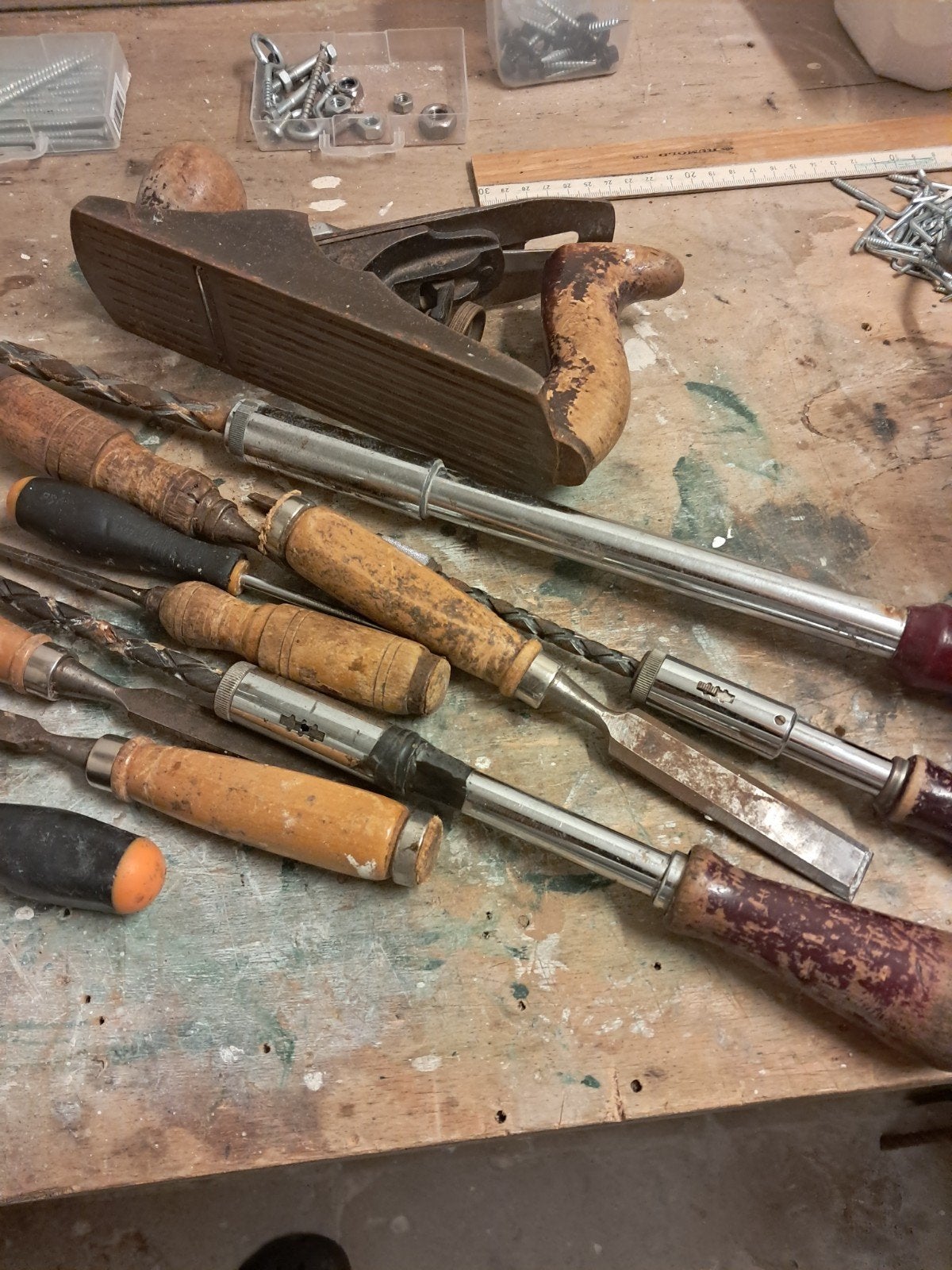 divers gereedschap, Ophalen