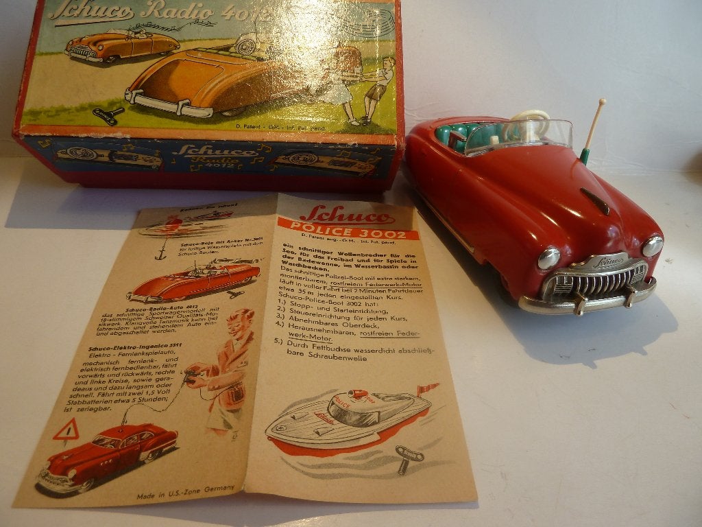 >>>SCHUCO RADIO AUTO 4012<<< EN: >>>MINT&BOXED<<<+ LEAFLETS, Ophalen of Verzenden, Nieuw, Auto