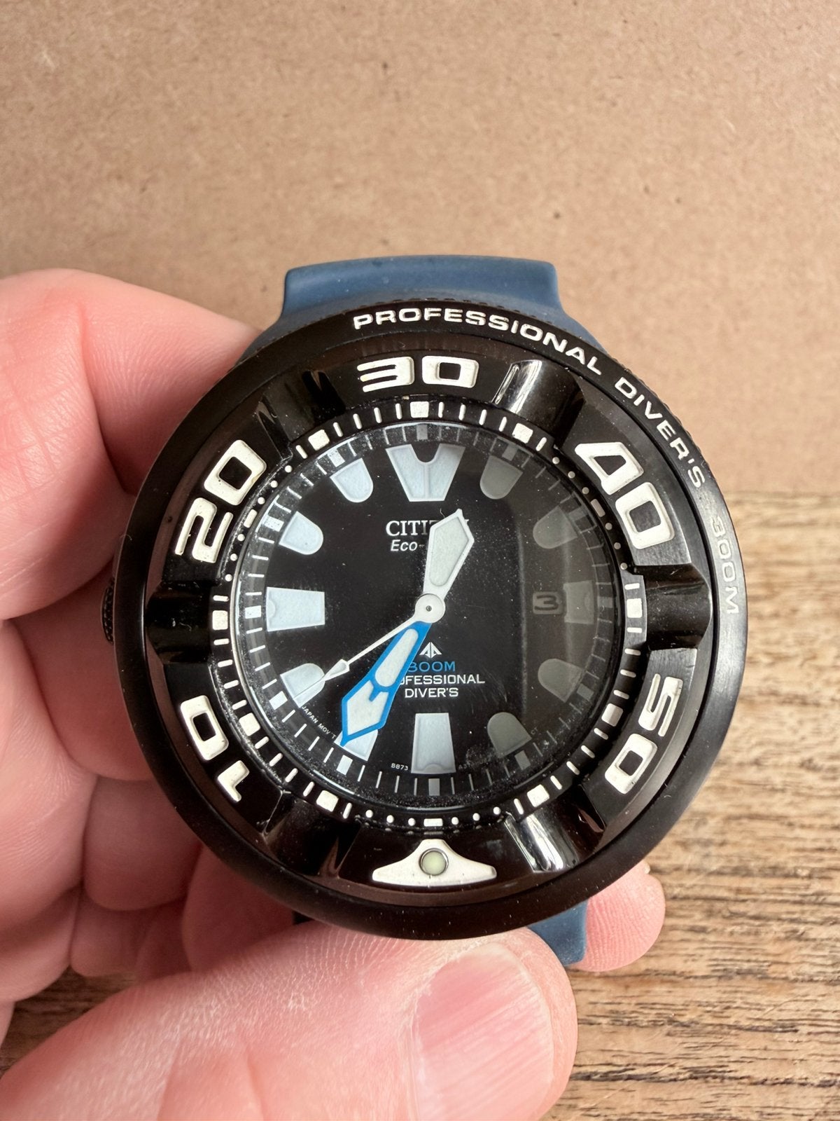 Citizen Professional diver nieuwstaat te koop., Staal, Kunststof, Ophalen of Verzenden, Zo goed als nieuw