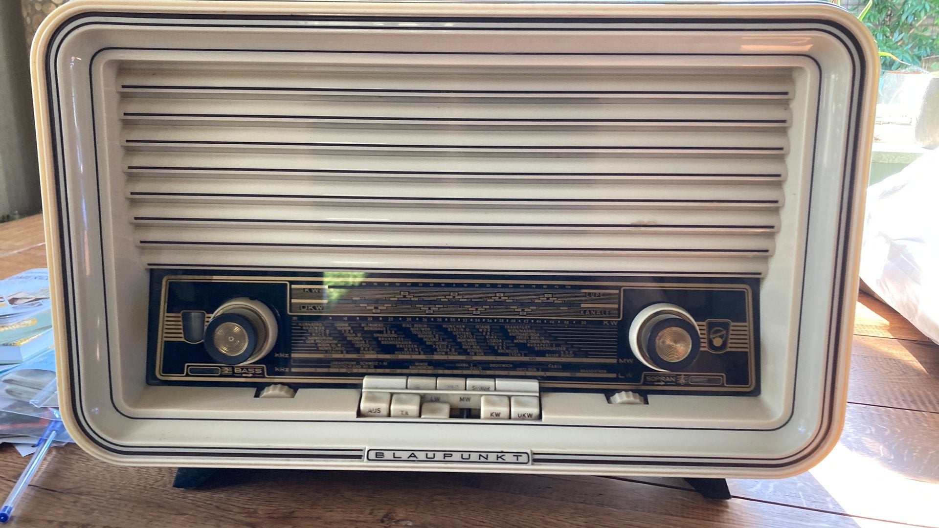 Blaupunkt Sultan type 2420, Ophalen
